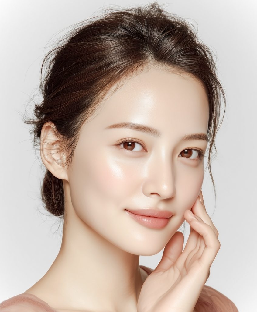 福岡の美容皮膚科でのレーザーフェイシャル施術イメージ